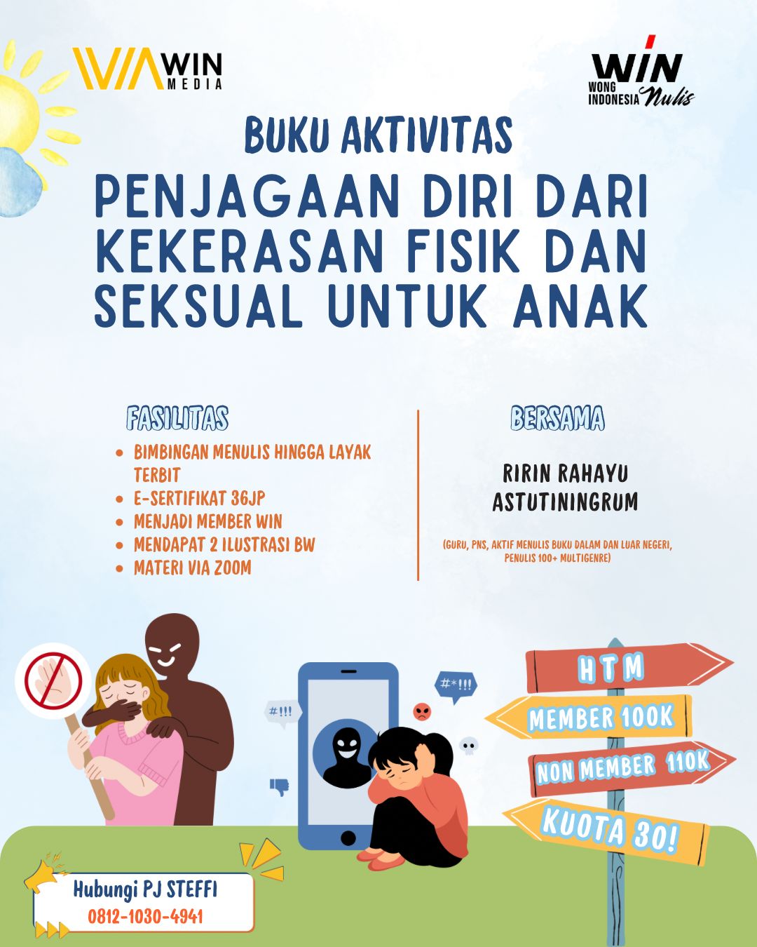 Buku Cerita Anak: Tema Penjagaan Diri