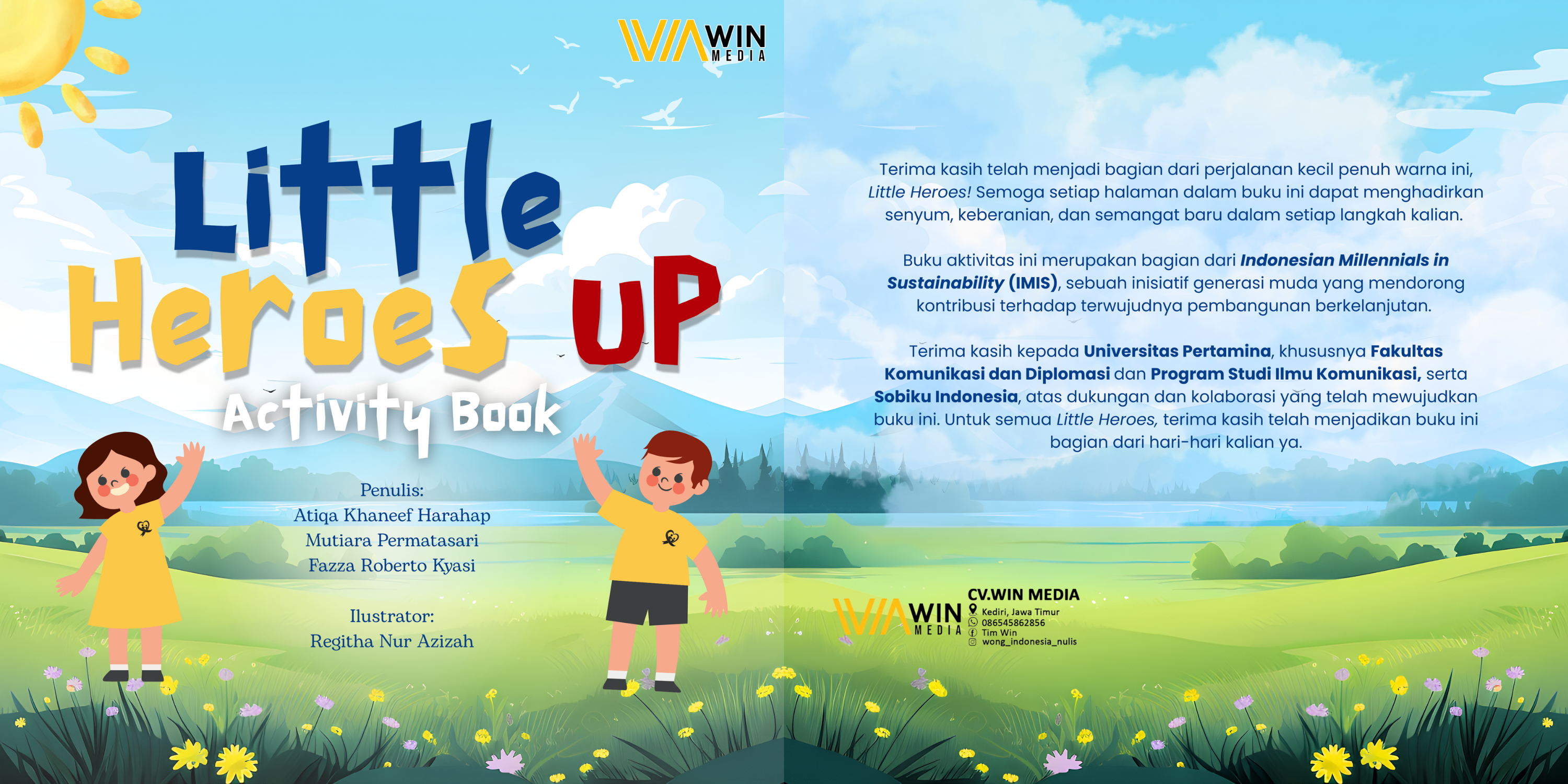 Little Heroes Up Activity Book