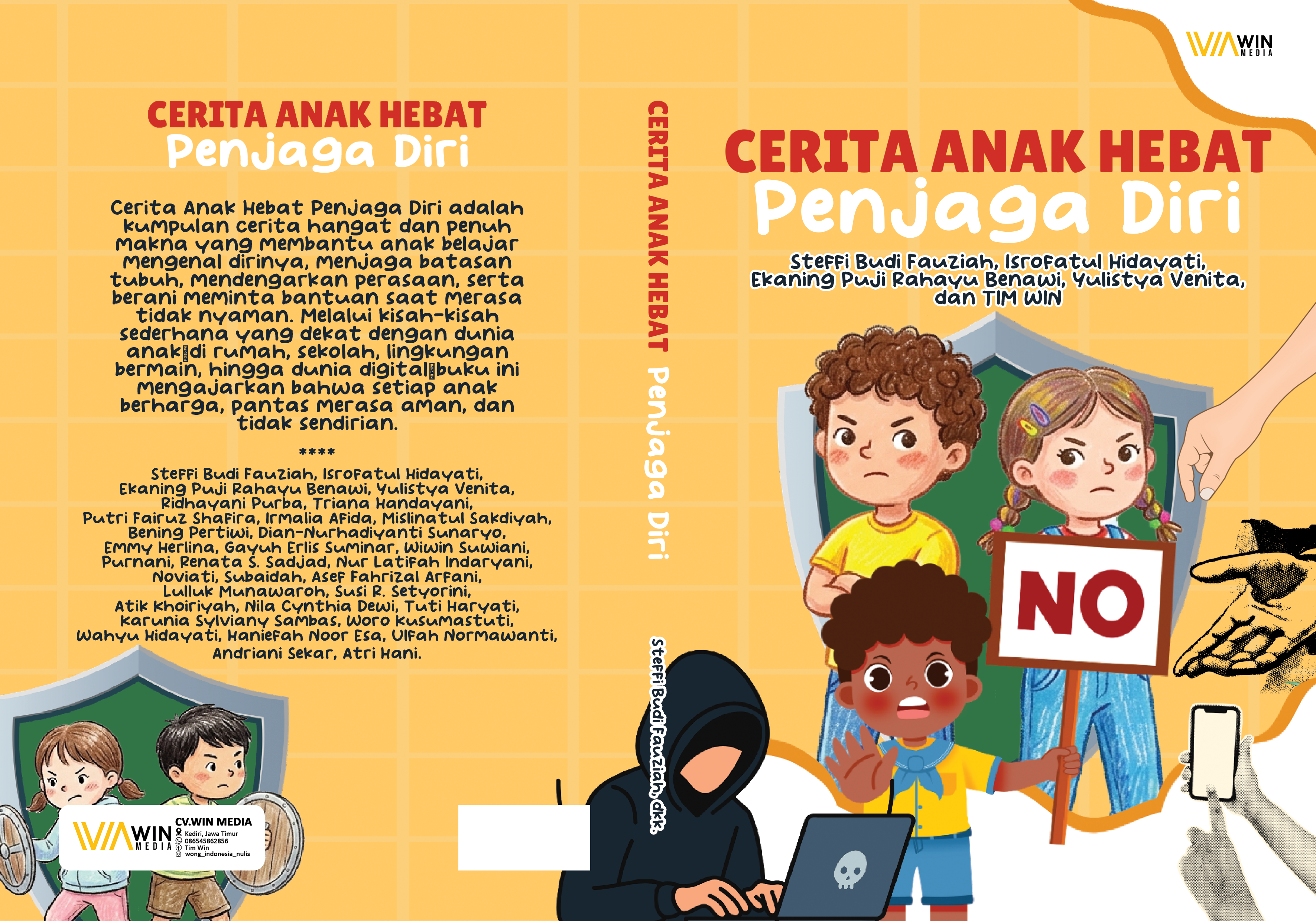 cerita anak hebat penjaga diri